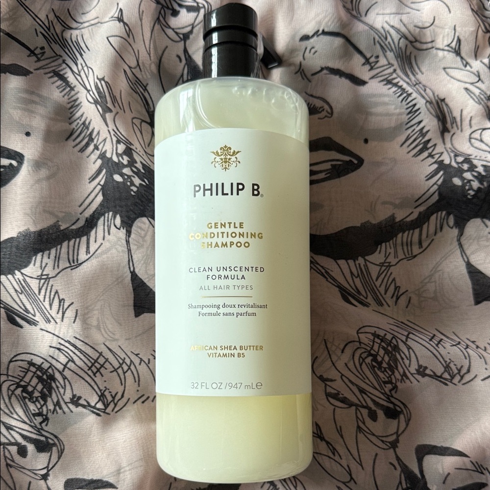 Gentle Conditioning Shampoo - clean, unscented formula all hair types